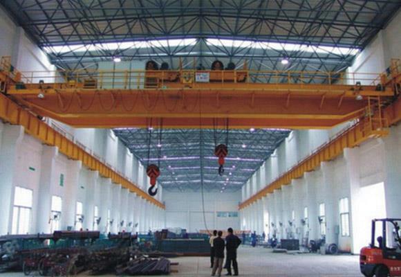 Double Anba jarèt Crane ak Trolley Double