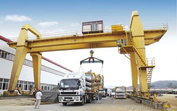 Doub Girder Rail Mounted Tantè Teknik nan Lafrik di sid Avèk CE SGS ISO GOST