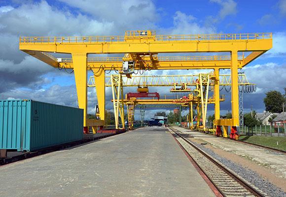 Rail Mounted Container Goliath Teknik