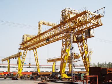 100 Tòn Mobile Double Girder Gantry Teknik Prix