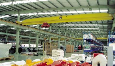 16 Tòn Single Girder elektrik anlè Teknik anlè