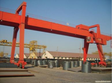 Double Girder Pou Lou Lift Elektrik 80 Tòn Gantry Teknik