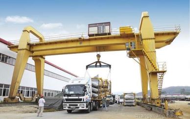 Doub Girder Rail Mounted Tantè Teknik nan Lafrik di sid Avèk CE SGS ISO GOST