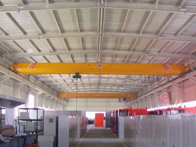 Elektrik Single Girder anlè Bridge Teknik ak pi bon pyès de rezèv