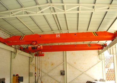 Andedan kay la Single Girder Leve Elektrik Teknik Pou Depo