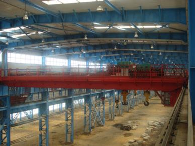QD elektrik Bridge Crane 140 Tòn